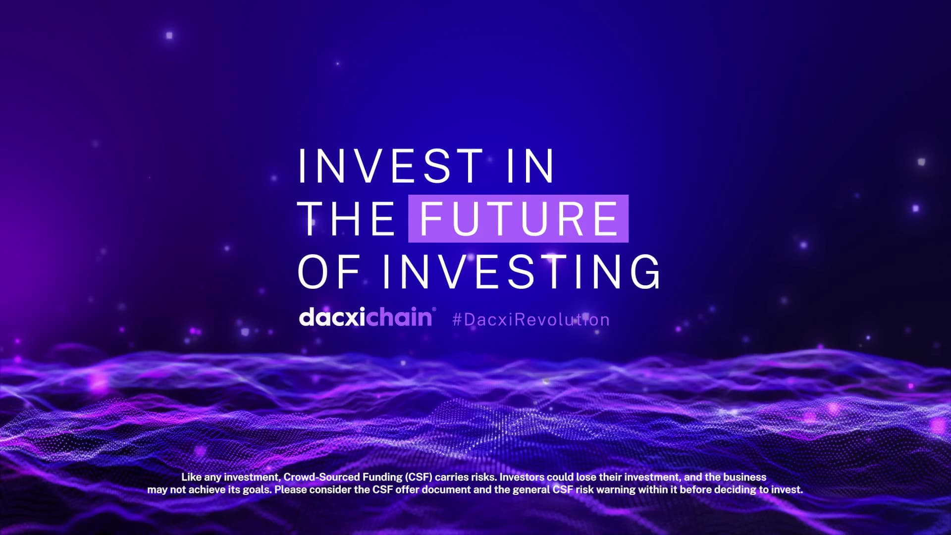 Global Equity Crowdfunding Network | Dacxi Chain